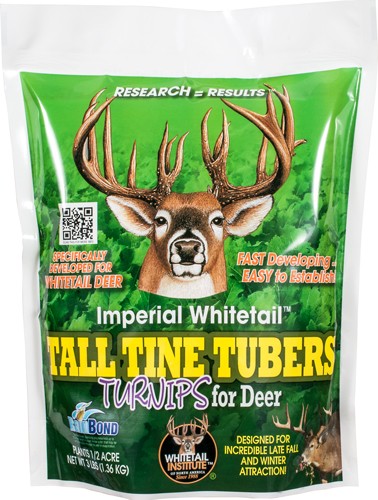 Whitetail Institute Tall Tine Tubers Seed .5 Acre 3 Lb.