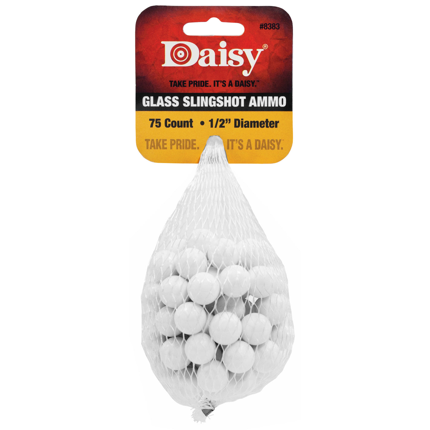 Daisy Slingshot Ammo Glass 1/2in. 75ct.