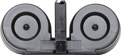 Iver Johnson Magazine Ar15 - .223 100rd Drum Blk/clear Poly