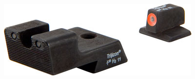 Trijicon Night Sight Set Hd - Orange Front 1911 Novak Cut