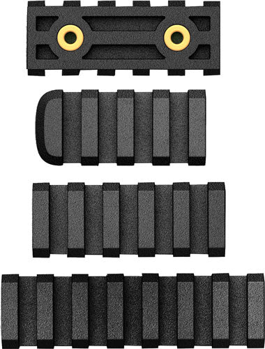 Ab Arms Rail Combo Pack Ltf - 7/5/4 Slot Rails Black