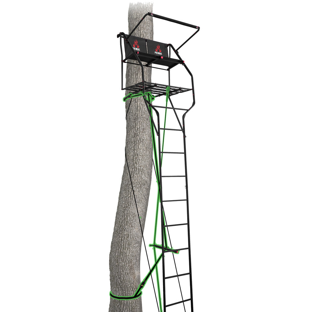 Primal Double Vantage Deluxe Ladder Stand 18 Ft.