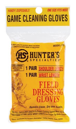 Hunters Specialties Field Dress Gloves Short 1 Pr.