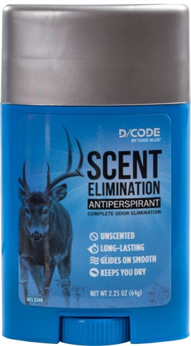 Code Blue D-code Odor Eliminator Antiperspirant 2.25 Oz.