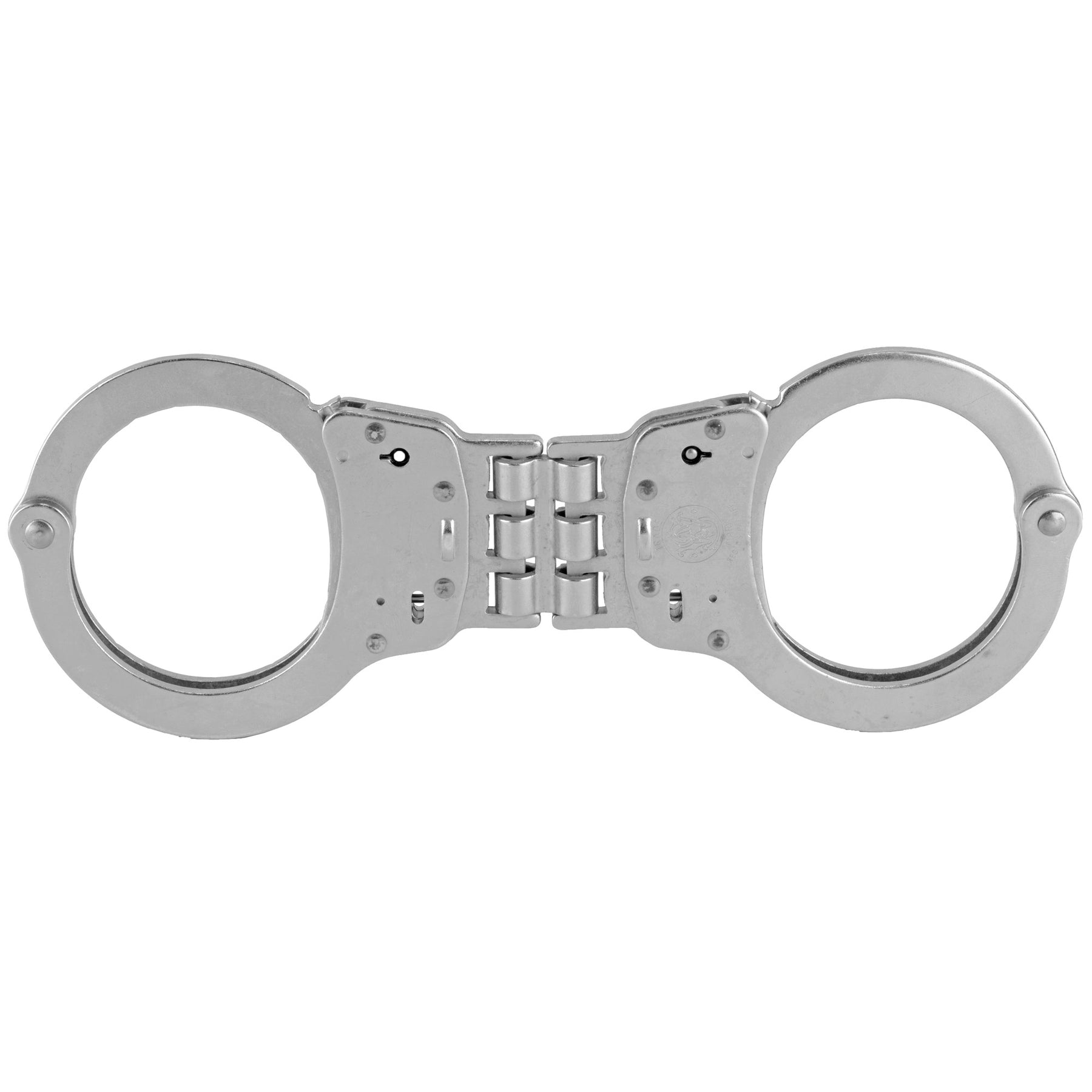 S&w 300 Hinged Handcuffs Nickel Texas Fowlers