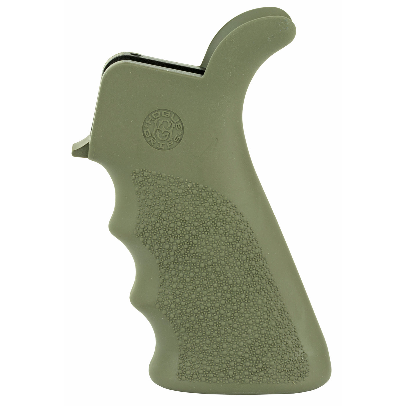 Hogue Ar-15 Rubber Beavertail Grip Fde W/ Finger Grooves