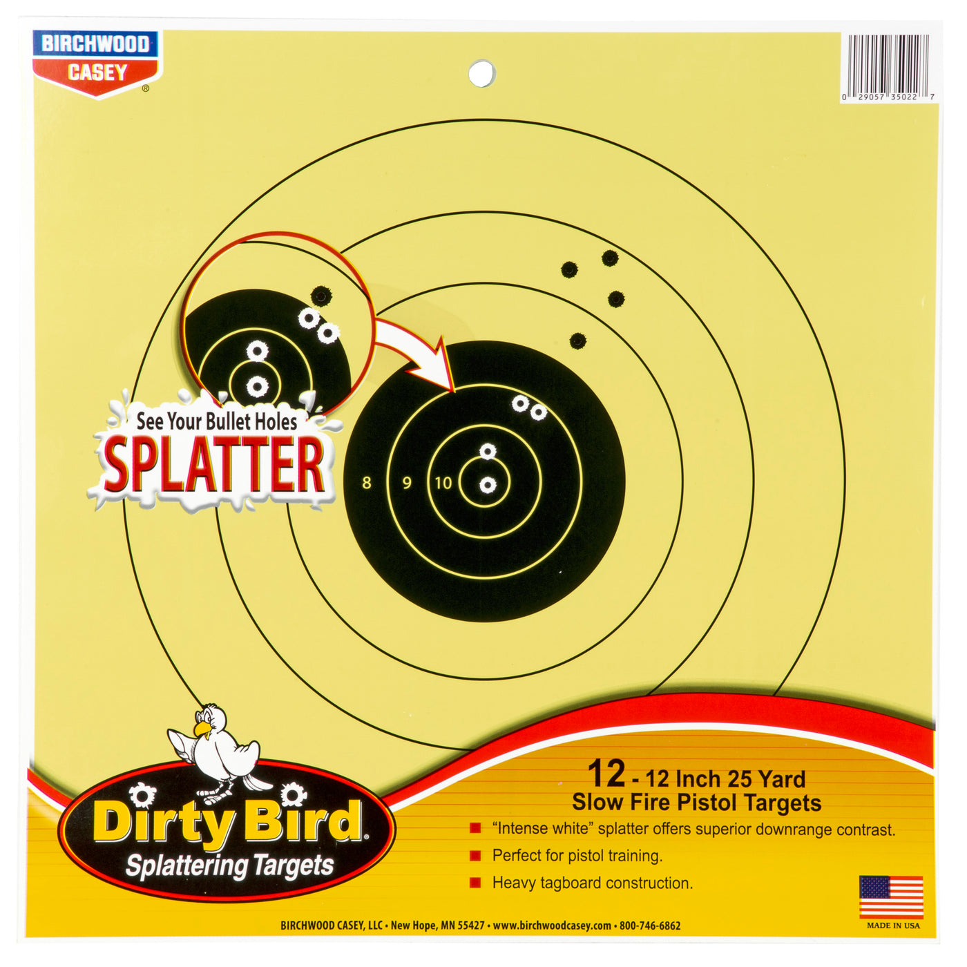 B/c Dirty Bird 25yd Pistol 12-12