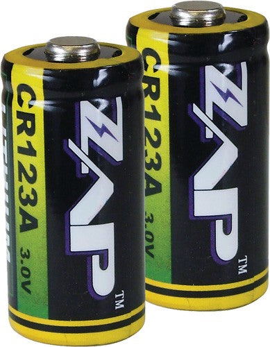 Psp Zap Cr123a Batteries - Lithium 2-pack