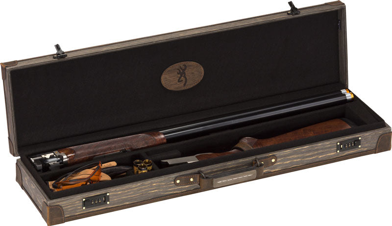 Browning Luggage Case O/u & Bt - To 32" Dark Madera Wood Grain