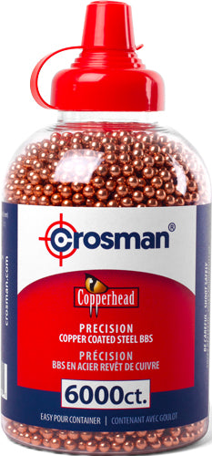 Crosman Copper Coated Bb's- - Case Of 6-packs Of 6000 Each