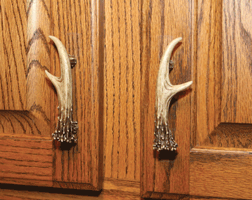 Rivers Edge Drawer/cabinet - Pulls 3" Antler 2-pack