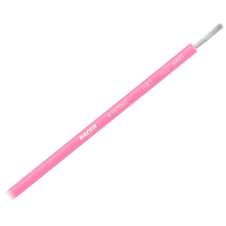 Pacer Pink 14 AWG Primary Wire - 25&