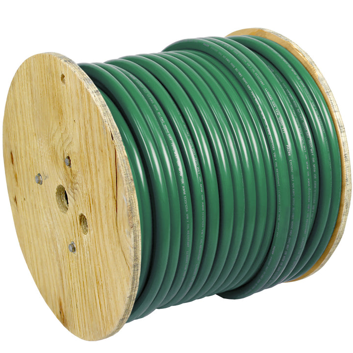 Pacer Green 6 AWG Battery Cable - 250&