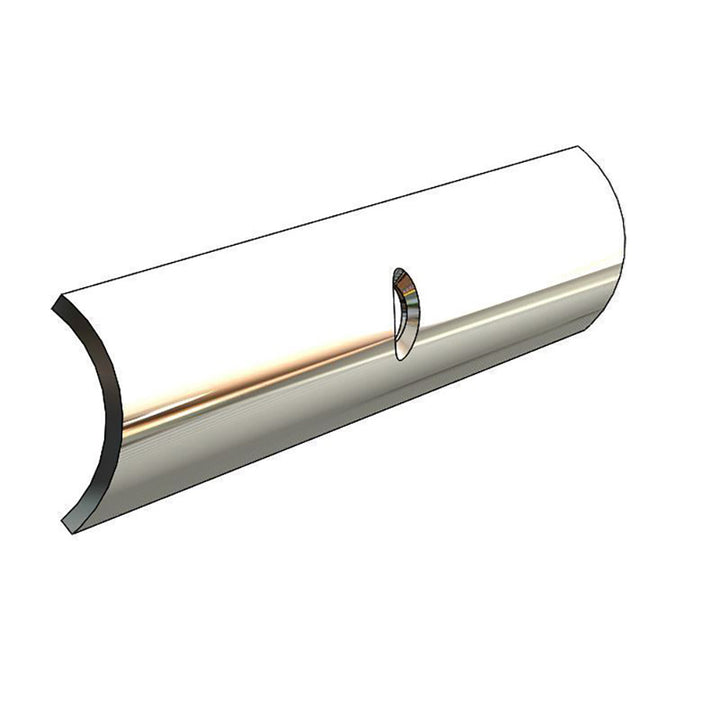 TACO Hollow Back 304 Stainless Steel Rub Rail Insert 3/4" x 6&