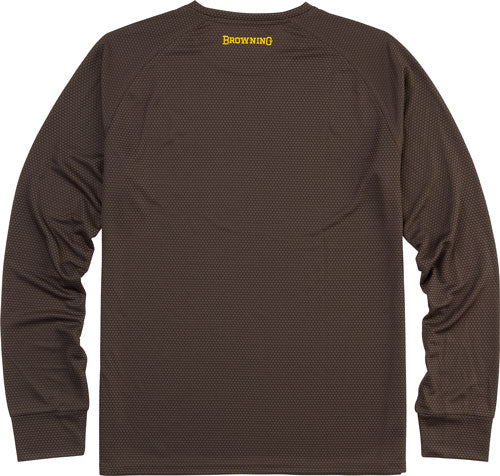 Browning Ls Tech Tee Major - Brown Xx-large