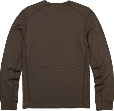 Browning Merino Wool Ls Crew - Shirt Major Brown