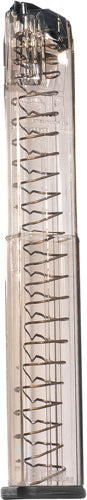 Ets Magazine For Glock 9mm - 40rd Translucent Fit 17/19/26<