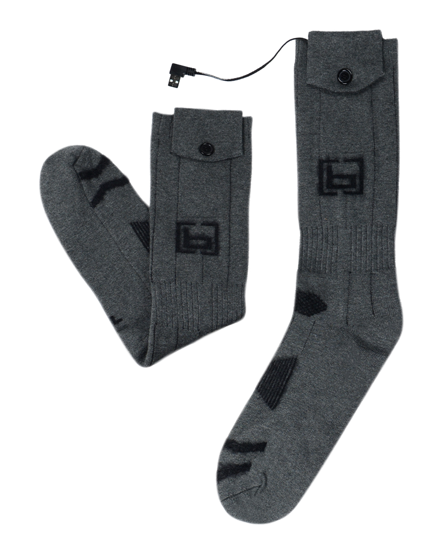 Banded HEAT Wool Sock