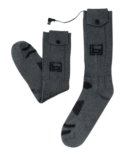 Banded HEAT Wool Sock