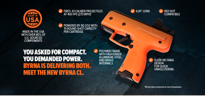 Byrna Compact Launcher (CL) - NEW!