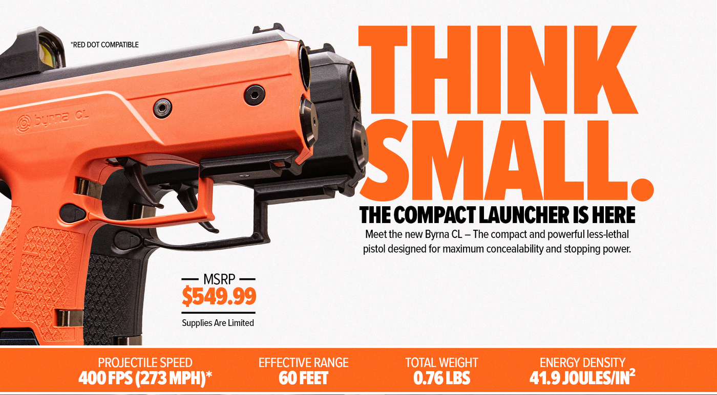 Byrna Compact Launcher (CL) - NEW!