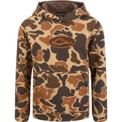 Waterfowl Youth Three End Old School Hoodie Hoodies & Pullovers