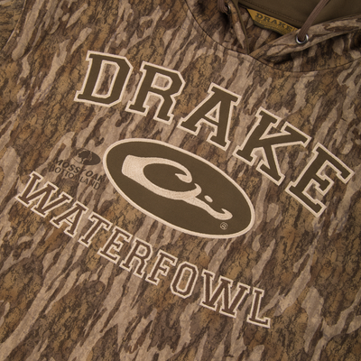 Waterfowl MST Performance Logo Fleece-Lined Camo Hoodie Hoodies & Pullovers