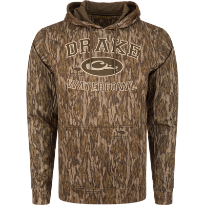 Waterfowl MST Performance Logo Fleece-Lined Camo Hoodie Hoodies & Pullovers