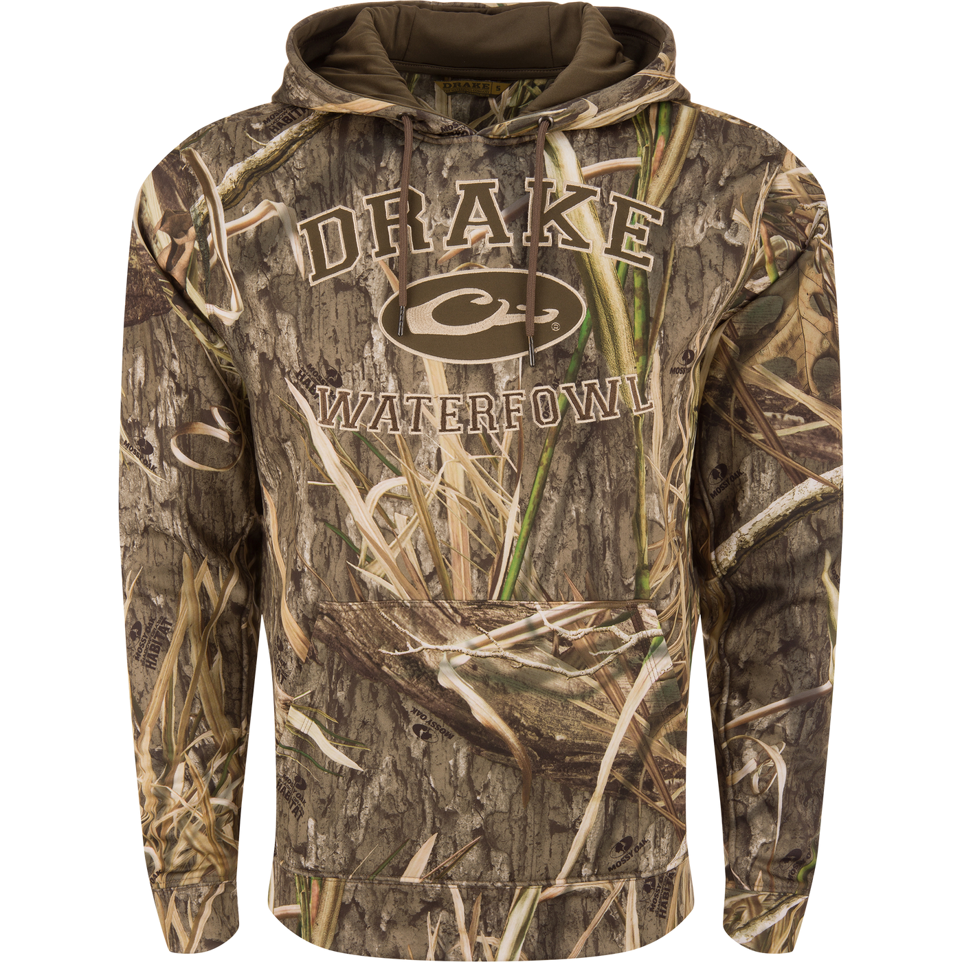 Waterfowl MST Performance Logo Fleece-Lined Camo Hoodie Hoodies & Pullovers