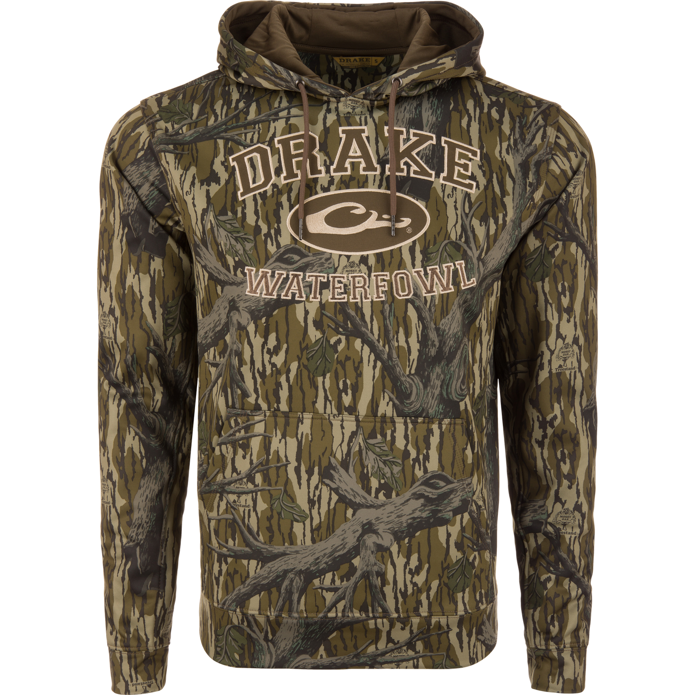 Waterfowl MST Performance Logo Fleece-Lined Camo Hoodie Hoodies & Pullovers