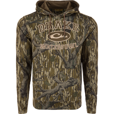 Waterfowl MST Performance Logo Fleece-Lined Camo Hoodie Hoodies & Pullovers