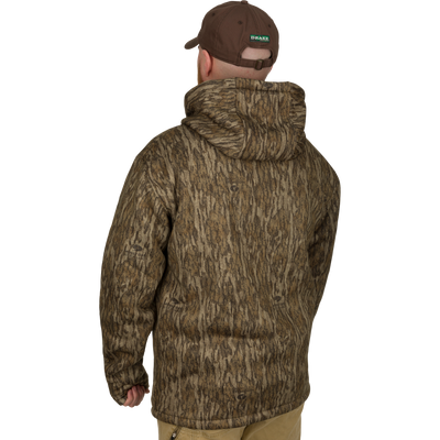 Waterfowl LST Silencer Fleece-Lined Camo Hoodie Hoodies & Pullovers