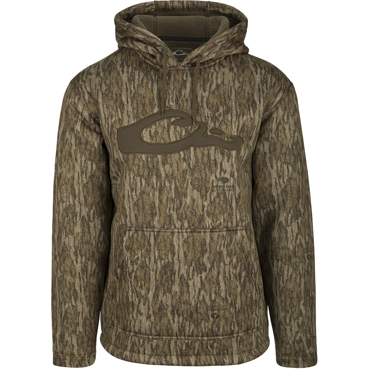 Waterfowl LST Silencer Fleece-Lined Camo Hoodie Hoodies & Pullovers