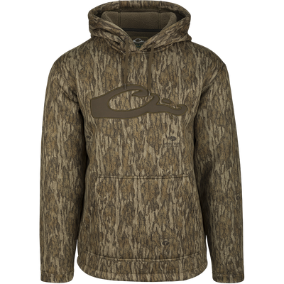 Waterfowl LST Silencer Fleece-Lined Camo Hoodie Hoodies & Pullovers
