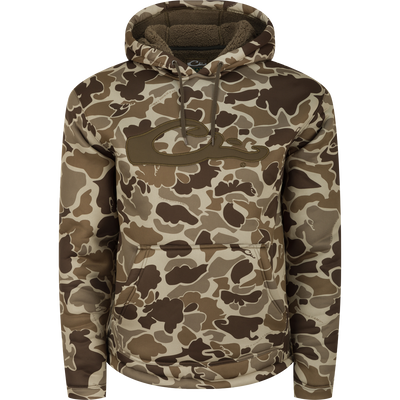Waterfowl LST Silencer Fleece-Lined Camo Hoodie Hoodies & Pullovers