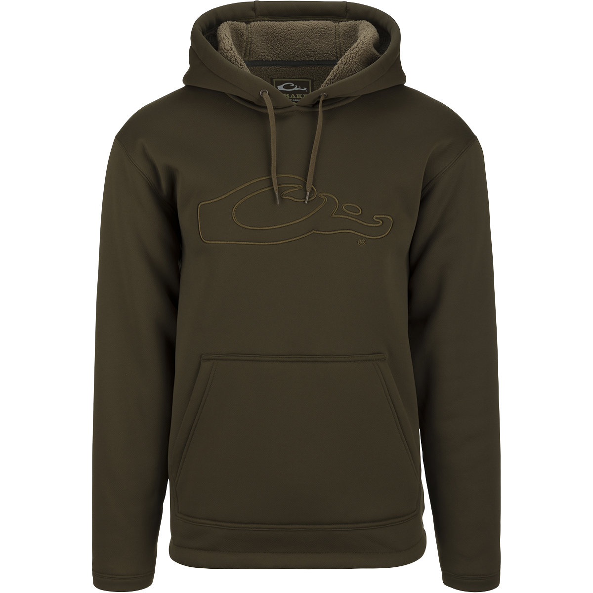Waterfowl LST Silencer Fleece-Lined Camo Hoodie Hoodies & Pullovers