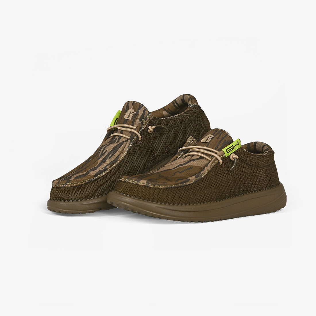 Gator Waders Camp Shoes | Youth - Mossy Oak 2-Tone Original Bottomland
