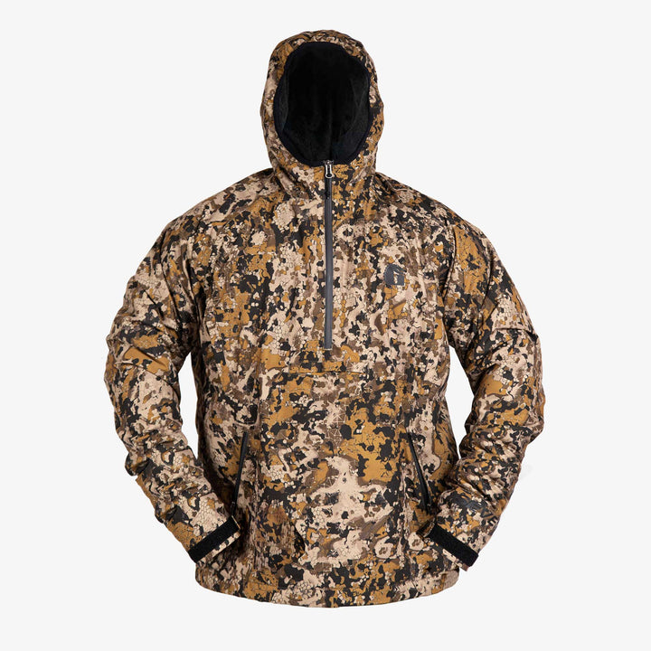 Gator Waders Waterproof 1/2 Zip Bog Hoodie | Mens - 7 Brown