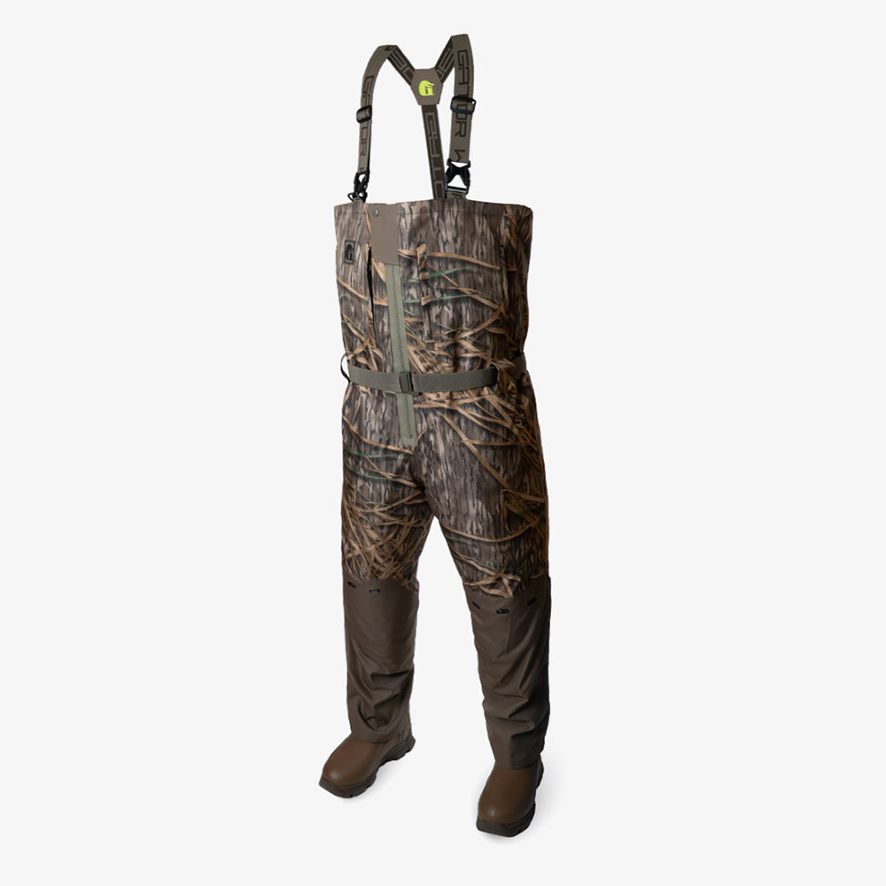 Gator Waders Omega Uninsulated Zip Waders | Mens - Mossy Oak Original Shadow Grass