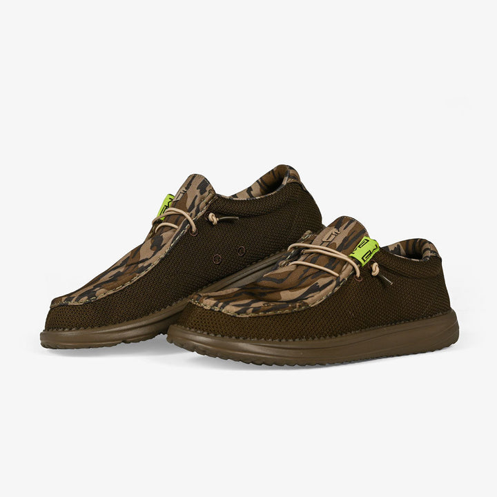 Gator Waders Camp Shoes | Mens - 2-Tone Mossy Oak Original Bottomland