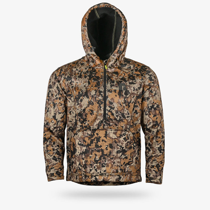 Gator Waders Catahoula 1/2 Zip Hoodie | Mens - 7 Brown