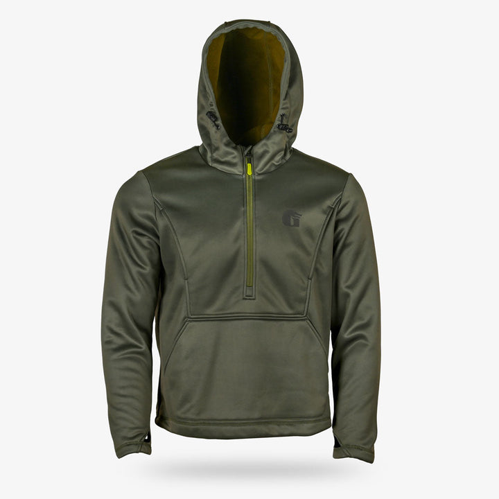 Gator Waders Catahoula 1/2 Zip Hoodie | Mens - Olive