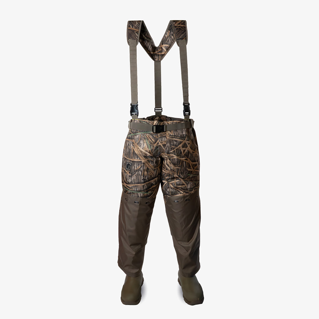 Gator Waders Omega Waist Waders | Mens - Mossy Oak Original Shadow Grass