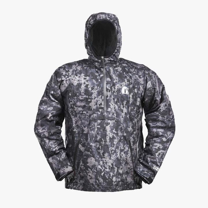 Gator Waders Waterproof 1/2 Zip Bog Hoodie | Mens - 7 Black