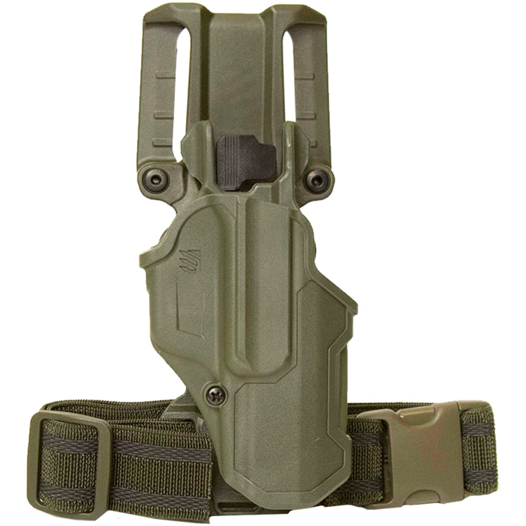 Blackhawk T-series L2c Overt Holster Colt 1911 Rh