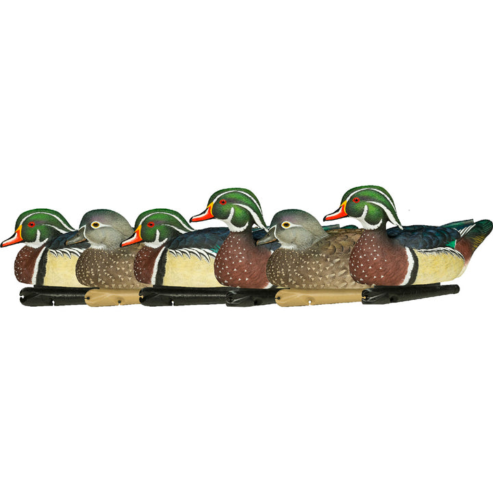 Avianx Top Flight Duck Decoys Wood Ducks 6 Pk.