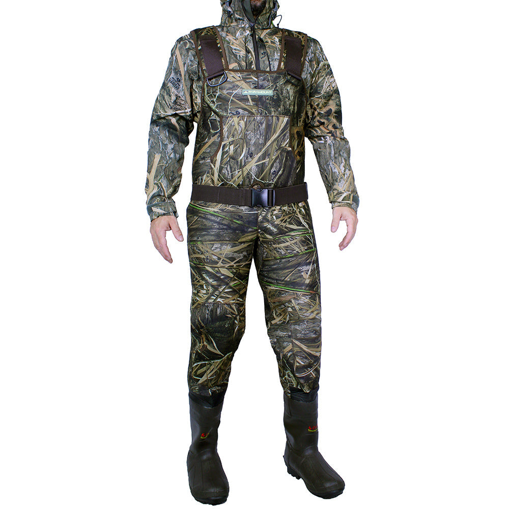Paramount BAYOU 3.5mm Neoprene Camo Chest Wader 600g Boots