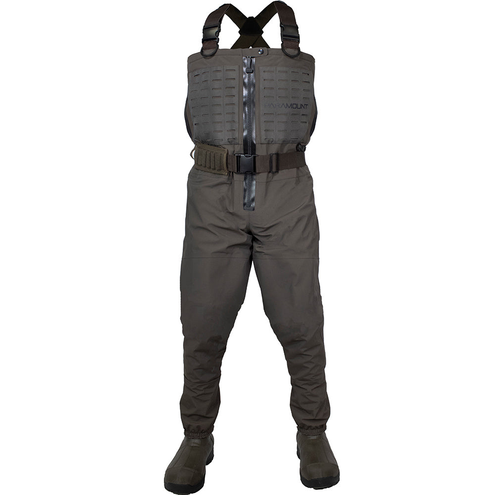 Paramount PINNACLE Zippered Breathable Camo Wader 1200g