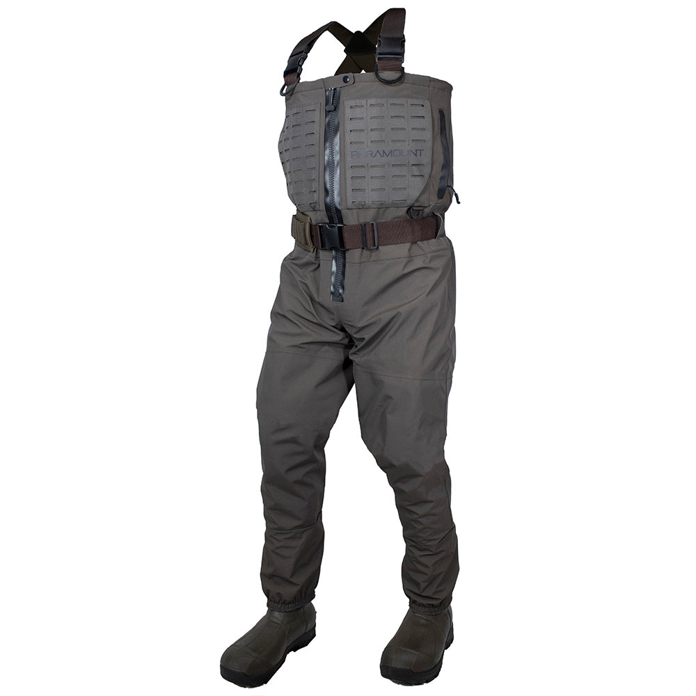 Paramount PINNACLE Zippered Breathable Camo Wader 1200g