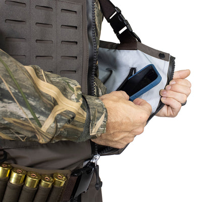 Paramount PINNACLE Zippered Breathable Camo Wader 1200g